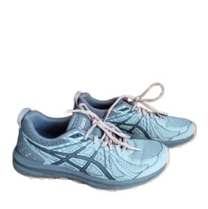 Asics Frequent‎ Trail running shoes Gray/Pink Women's Size 6